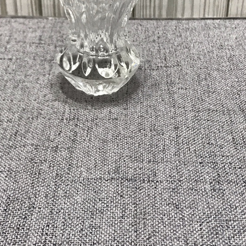 Vintage Clear Glass toothpick holder